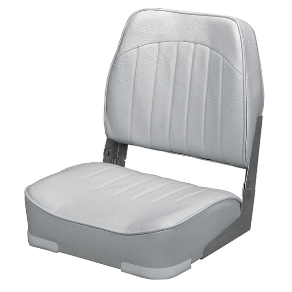 Wise Wise 8WD734PLS-717 Low Back Economy Seat - Grey 8WD734PLS-717